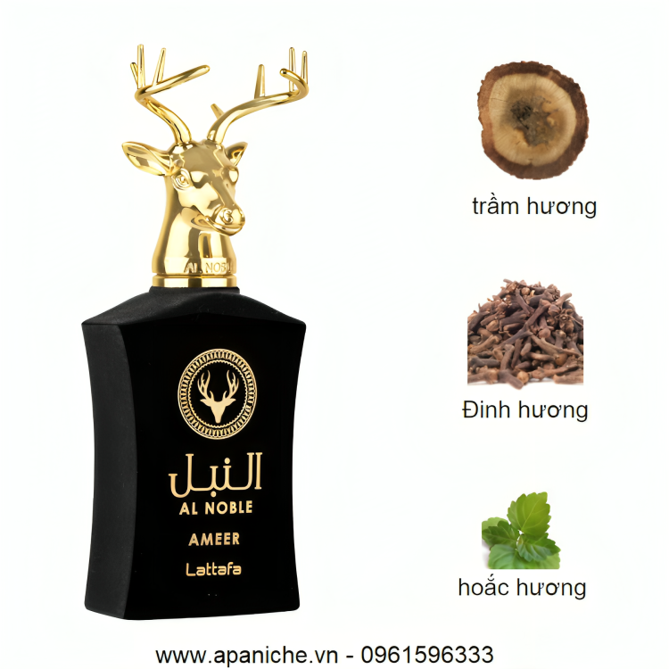 Al Noble Ameer By Lattafa 3.4 Oz EDP Spray