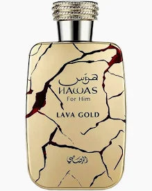 RASASI HAWAS LAVA GOLD EDP 3.4 OZ